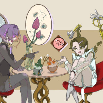 サロンでの会話