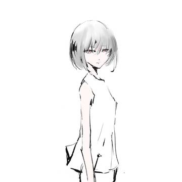 追い詰められた少女