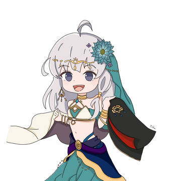 砂漠装束のイレイナ
