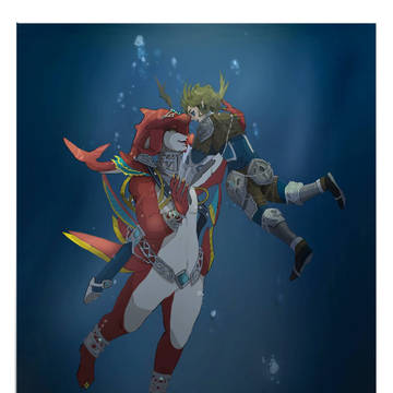 Dance under the water
