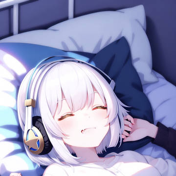 いい夢みてるのかな。