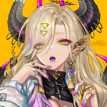 ドラゴン×悪魔娘⚡👿