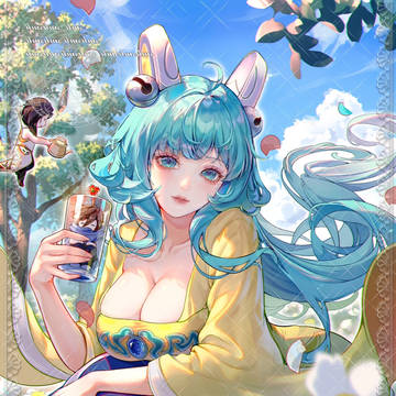 王者荣耀蔡文姬长大啦