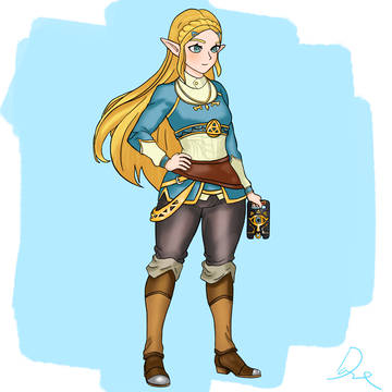 Princess Zelda from BotW