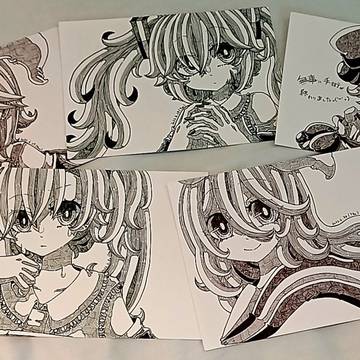 入院中の落書き