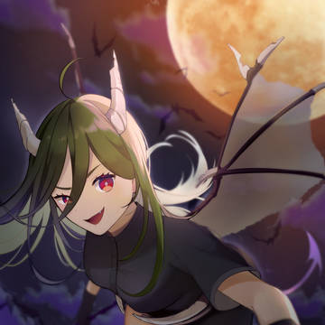 満月の夜