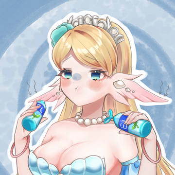ELミン飲みすぎてうぷってなってるローレライちゃん
