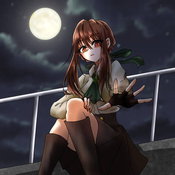 闇夜の少女