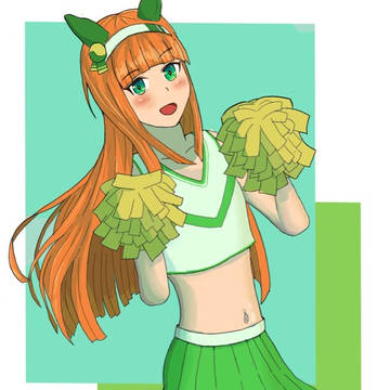 チア衣装のスズカさん
