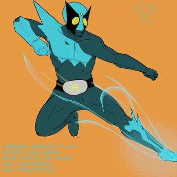 Kamen Rider D's [OC], by me.