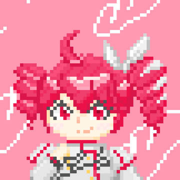ドット絵で重音テトSV