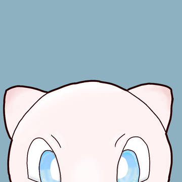 マッシュブーンのぬいぐるみ持つミュウ