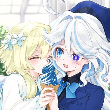 現パロ蛍とフリーナ