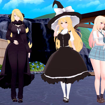 The blond haired Anime Girls!