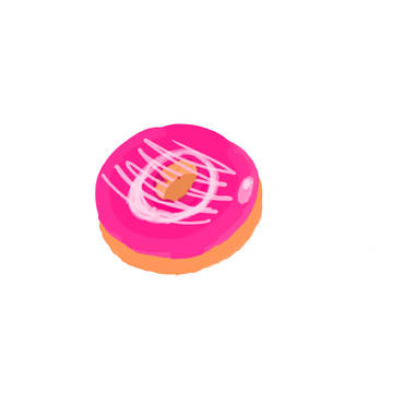 いちご味のドーナッツ🍓