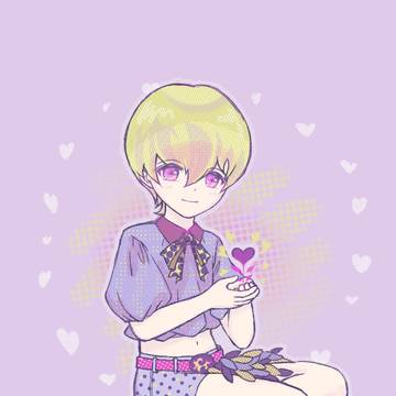 男の子とブーツ