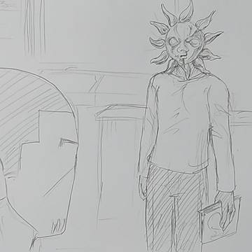 アナログ落書き　～キャプションがすべて～