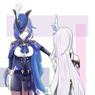 【原神】３人【GenshinImpact】