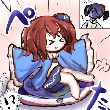 【Skeb】ヒップでぺたん