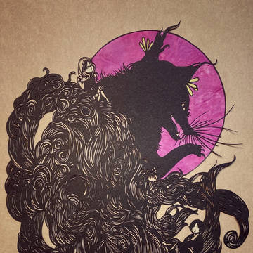 ［鬼灯の冷徹］妲己様［切り絵］