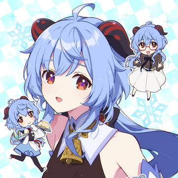 甘雨ちゃんお誕生日