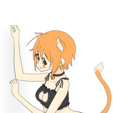ねこの水着のやつ