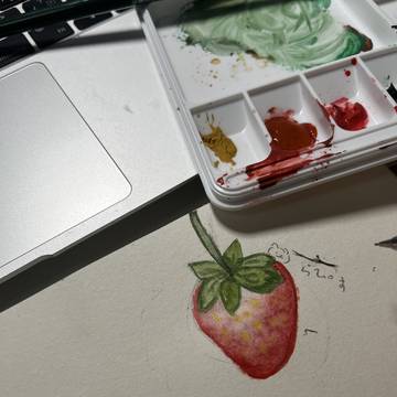 途中