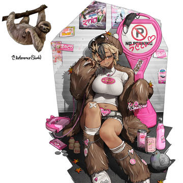 sloth gyaru