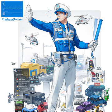 BSoD traffic police