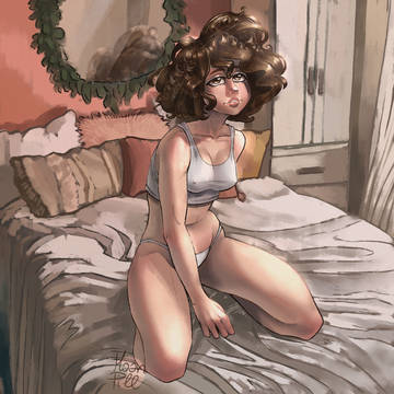 Lea in underwear
