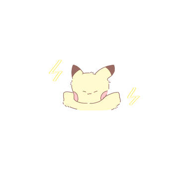 らくがき　ピカチュウ