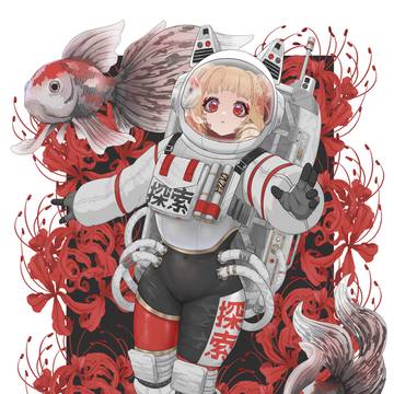 astronaut feesh