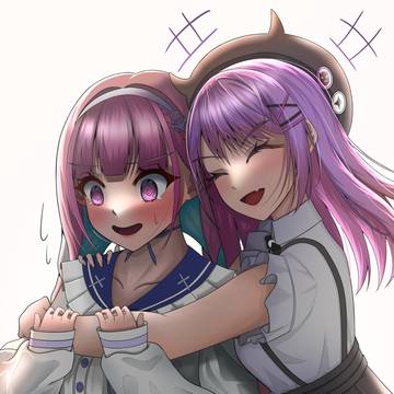 あくたんに抱きつくトワ様😈