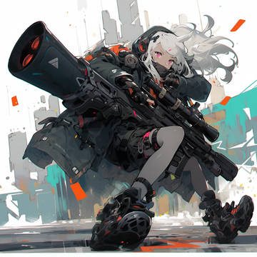 未来兵器は女の子