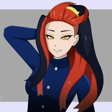 オールバックなゼイユちゃん