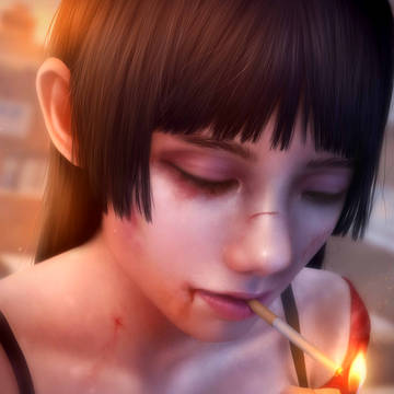 Smoking Girl