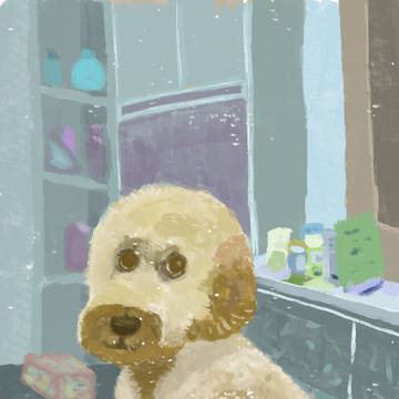 [Skeb] My Ugly Dog