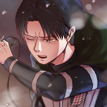 兵長と落書き