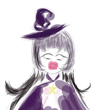 な、なんですってぇーー!!!???なシオンちゃんの落書き