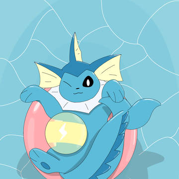 ぷかぷかシャワーズ