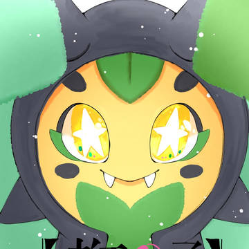 お面の子