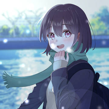 雪降ったね