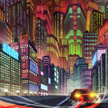 Akira inspired study
