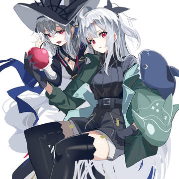 シャチとサメ