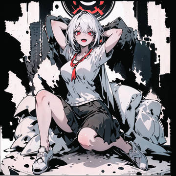 決めポーズ