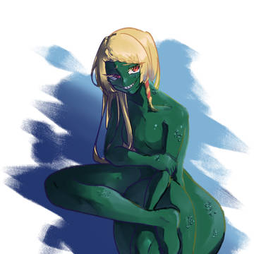 big bad lizard！壞蜥蜴！