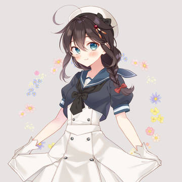 時雨ちゃんにジャーヴィスの服