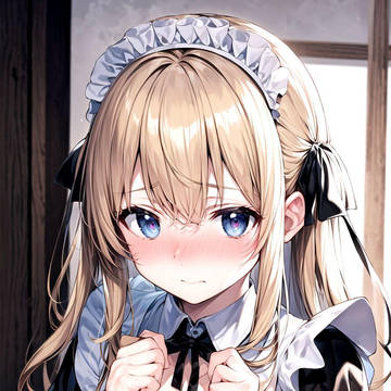 金髪メイドさん