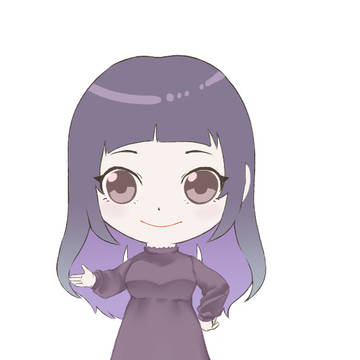 アイコンのミニキャラ【かえで】