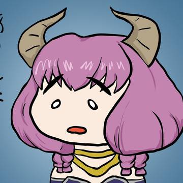 呆然とするアウラさん